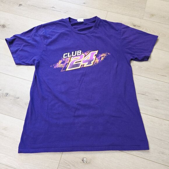 Mens Ryan Unzicker #24 Purple Graphic Short Sleeve El Paso Express Shirt Size M - Picture 1 of 5